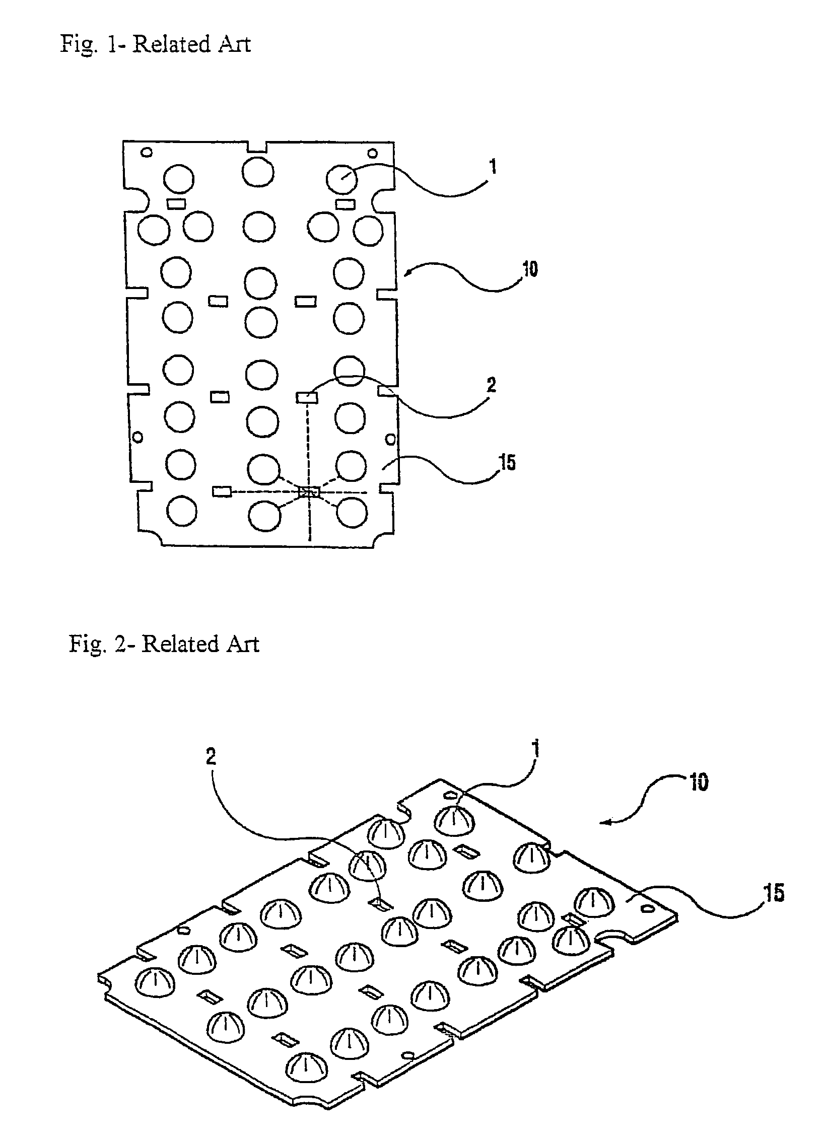 Metal dome sheet in mobile communication terminal and keypad thereof