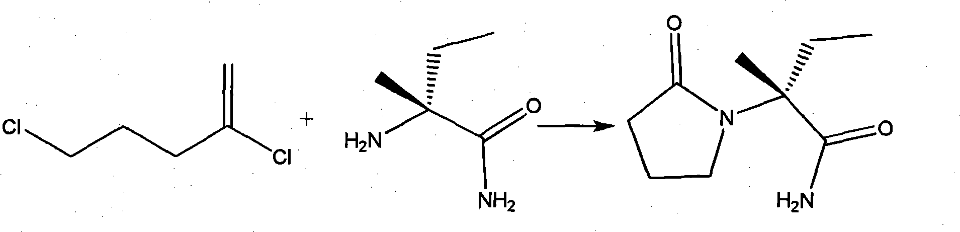 Process method for producing L-2-aminobutanamide hydrochloride serving as intermediate of levetiracetam