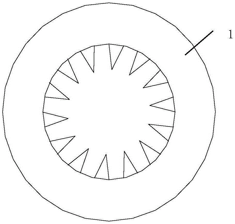 An insulating operating rod connecting device