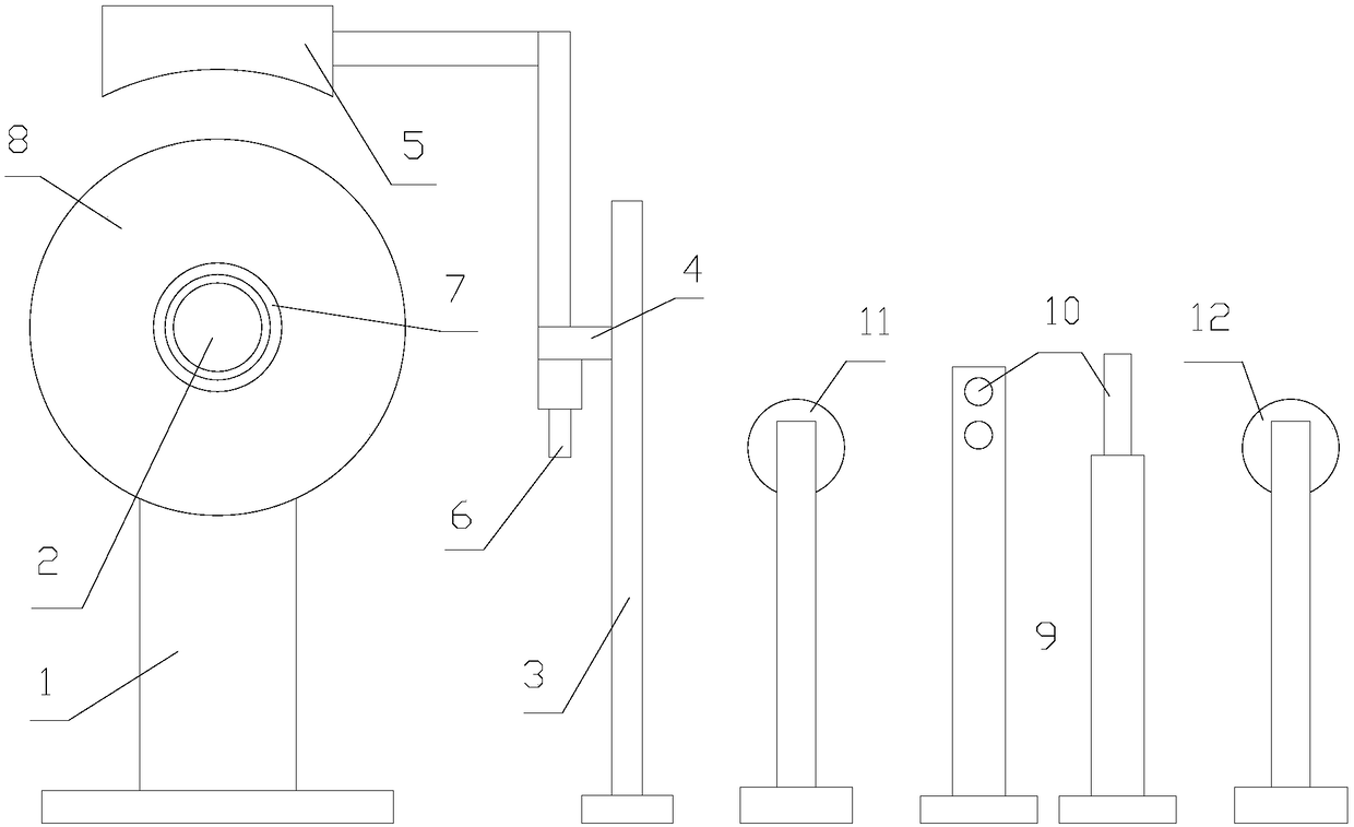 Pay-off machine with controllable pay-off speed