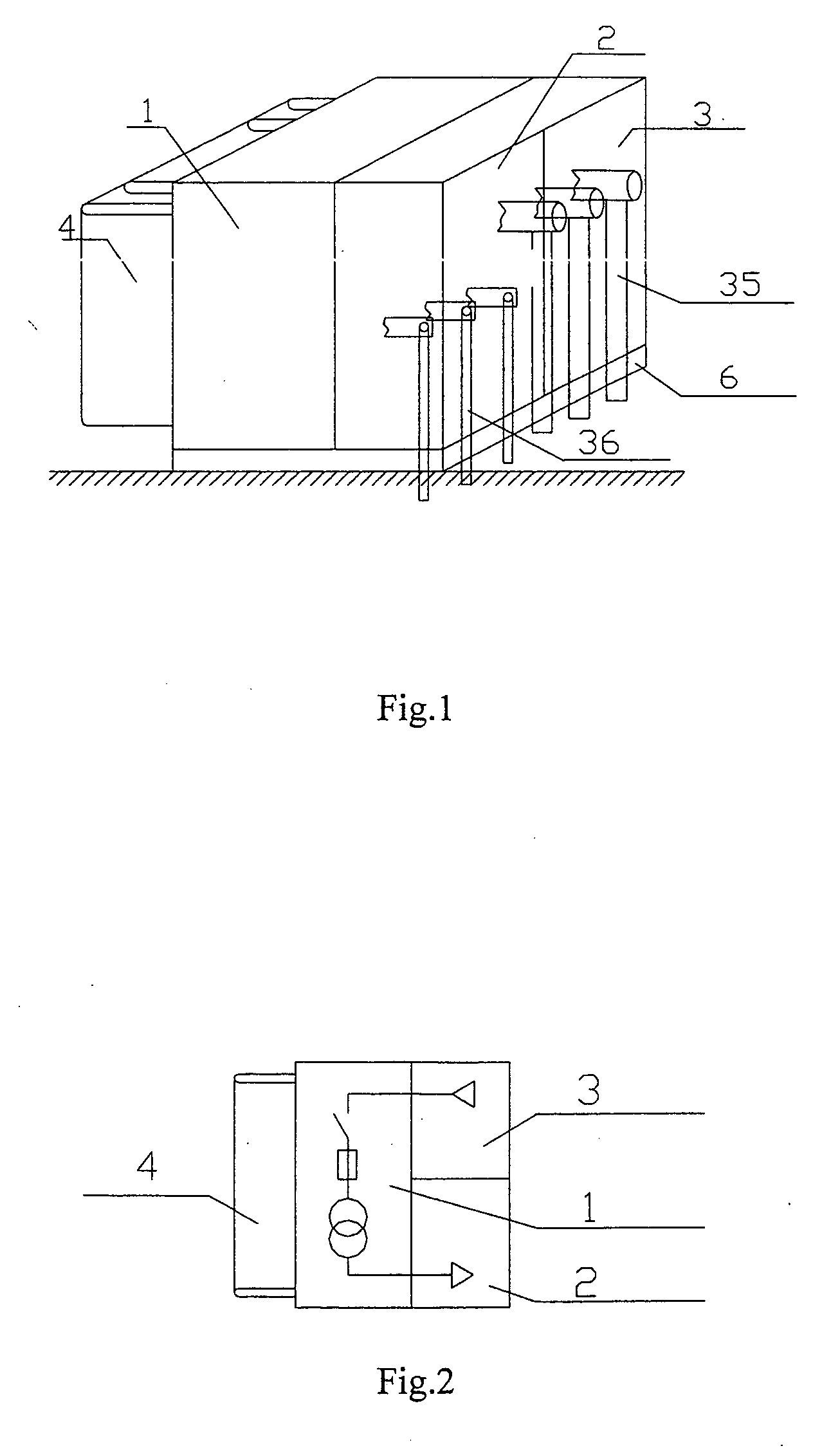 Combined transformer and prefabricated substations