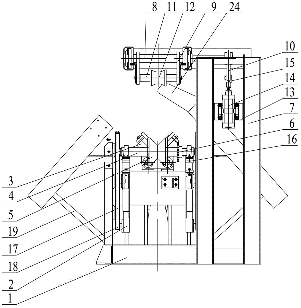 Pipe discharge mechanism