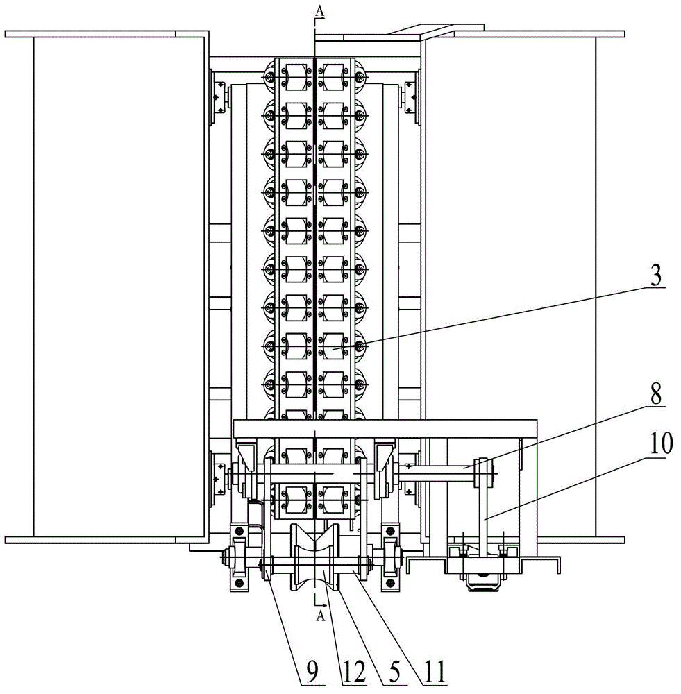 Pipe discharge mechanism