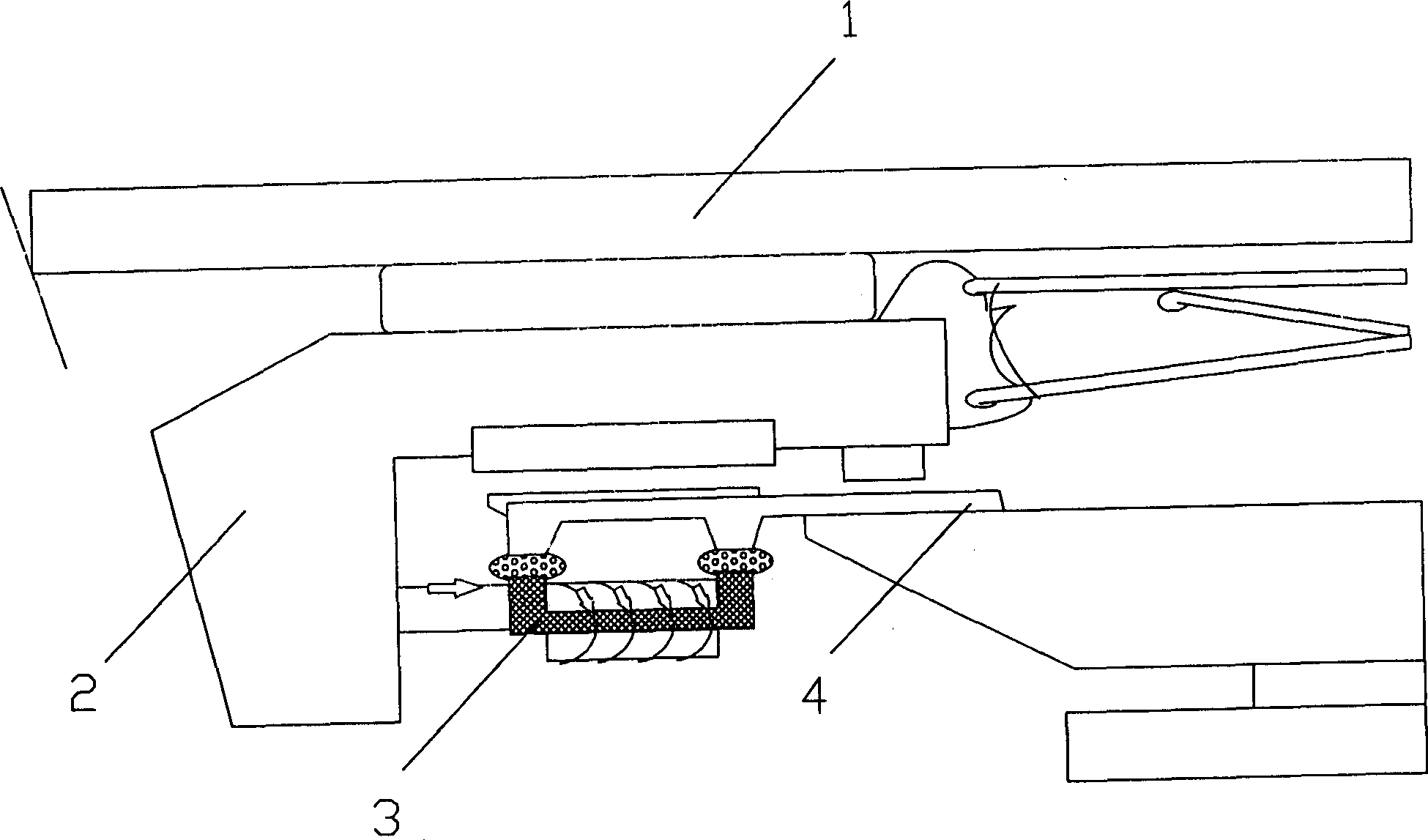 Suspension method of mixed magnetic suspension and magnetic suspension system