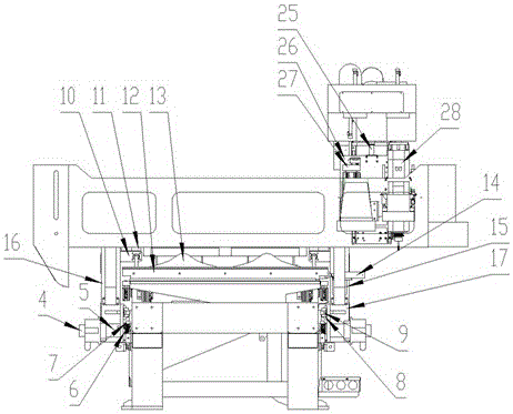 Plate type production line capable of automatically charging and discharging