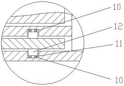 Intelligent telescopic device for railway traffic safety pedal