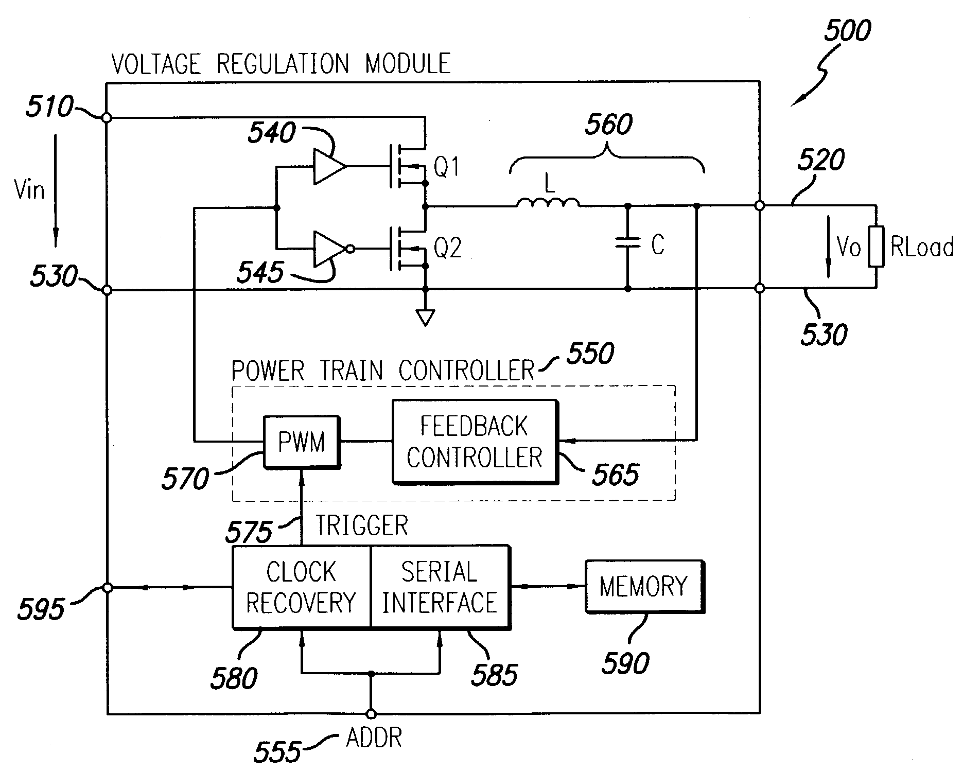 System and method for interleaving point-of-load regulators