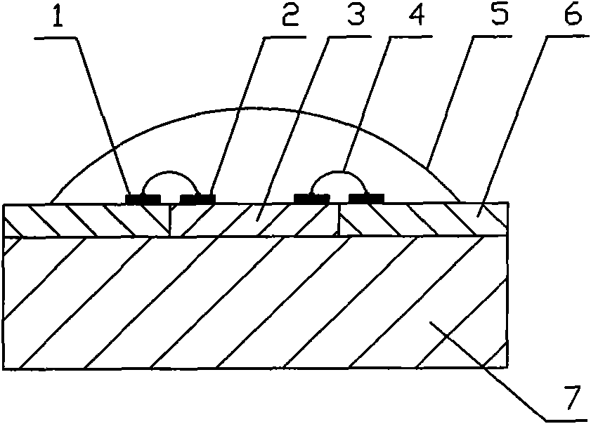 LED chip, LED chip and chip manufacturing method