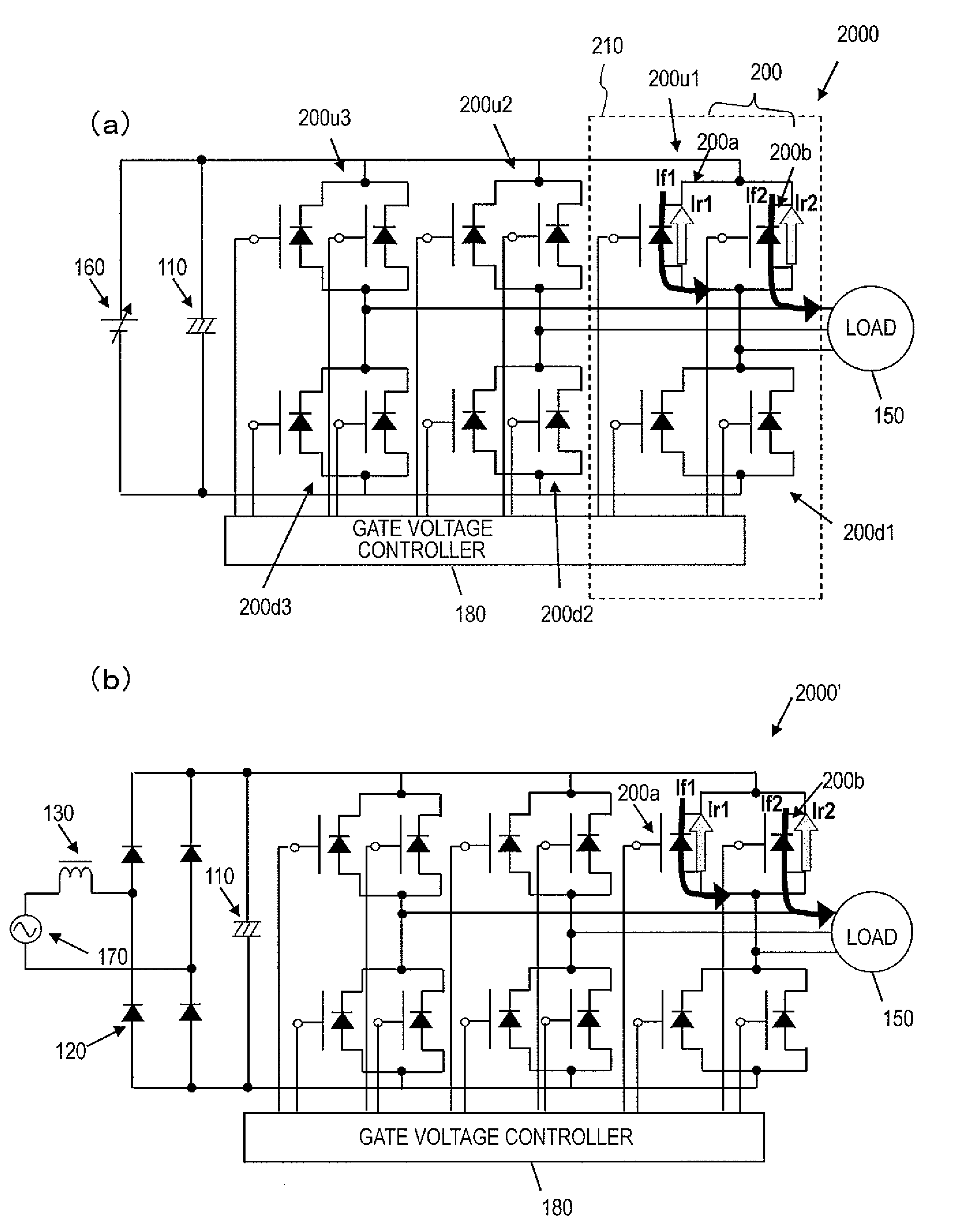 Semiconductor device, power converter and method for controlling the power converter