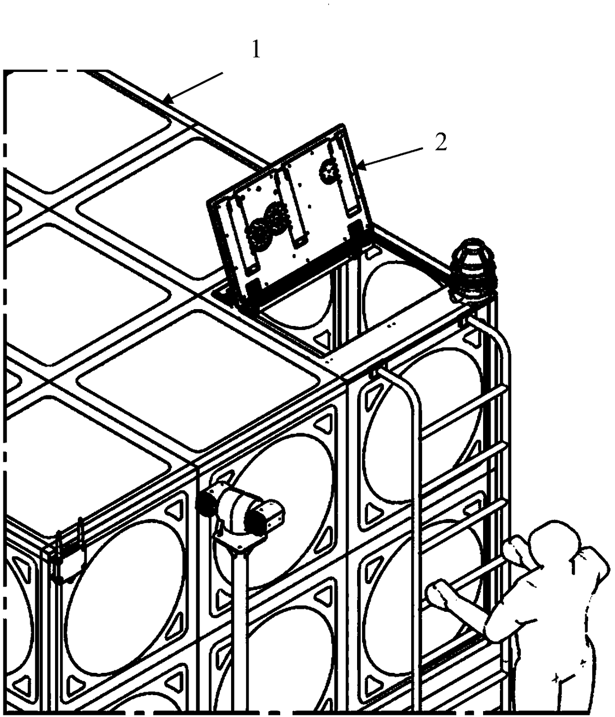 Application method of blockchain technology in anti-terrorism and anti-poisoning water supply facilities