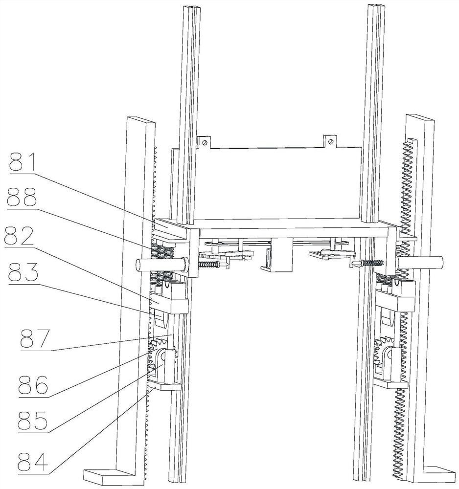 I-shaped aluminum alloy anti-falling device and using method thereof