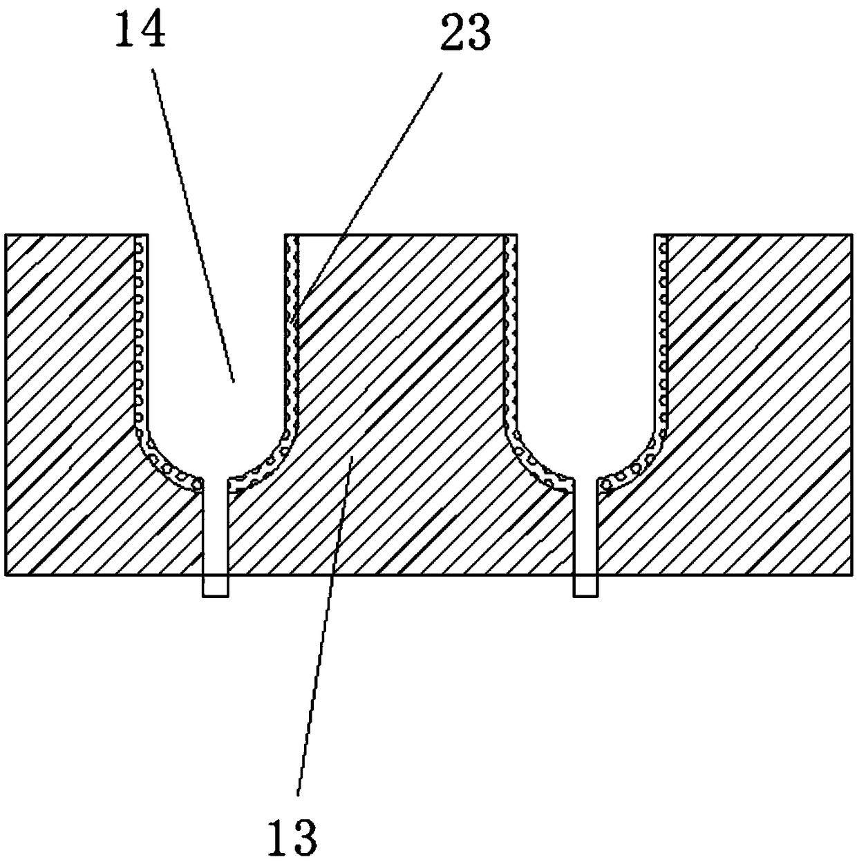 Instrument cleaning device capable of drying conveniently for biotechnology research and development