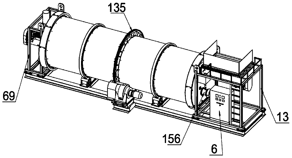 Poultry manure fermentation and biochemical device