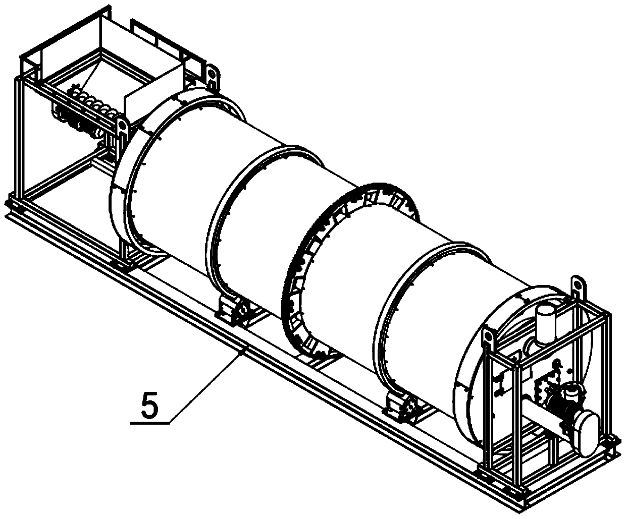 Poultry manure fermentation and biochemical device