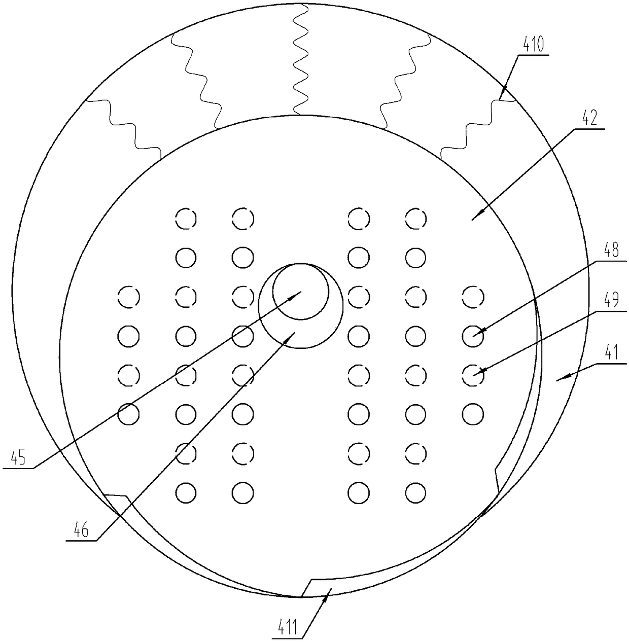 Gloss oil spraying device for spare parts of automobiles