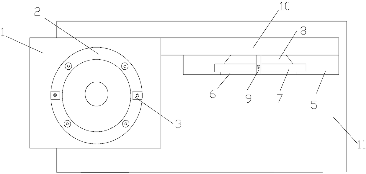 Clamping device of numerical control tool chuck