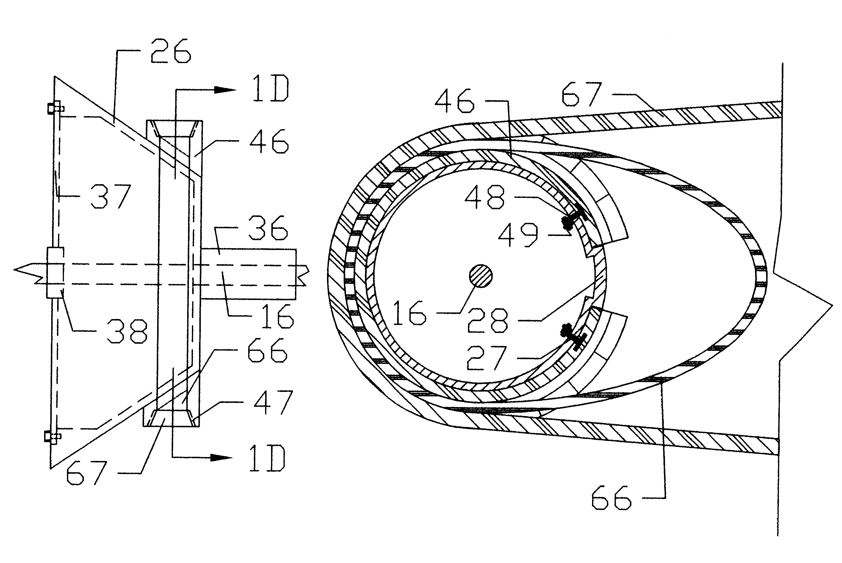 Cone with torque transmitting members for continuous variable transmissions