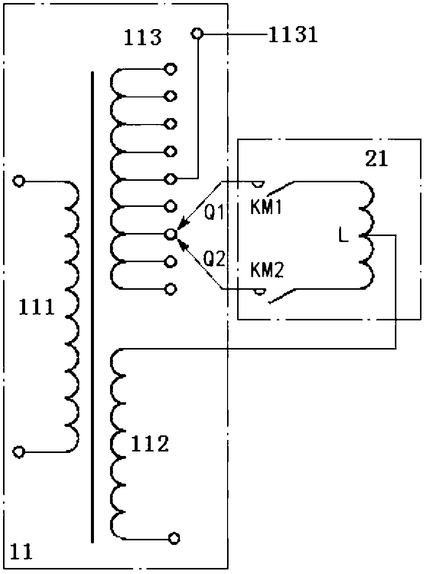 Stereoscopic rolling iron core intelligent transformer