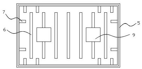 Ventilation and heat dissipation device for new energy automobile battery pack