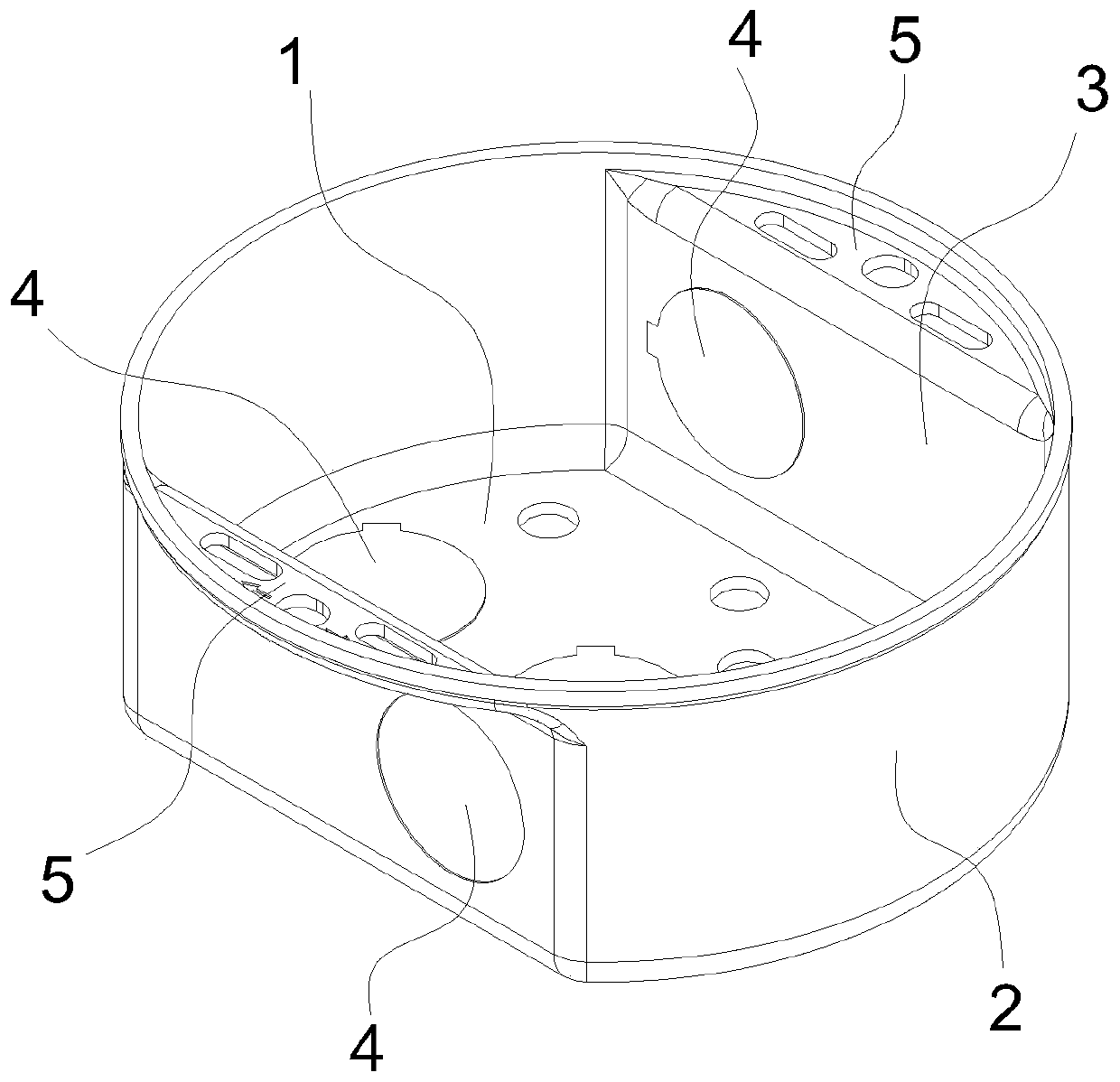 An easy-to-assemble fan power supply box