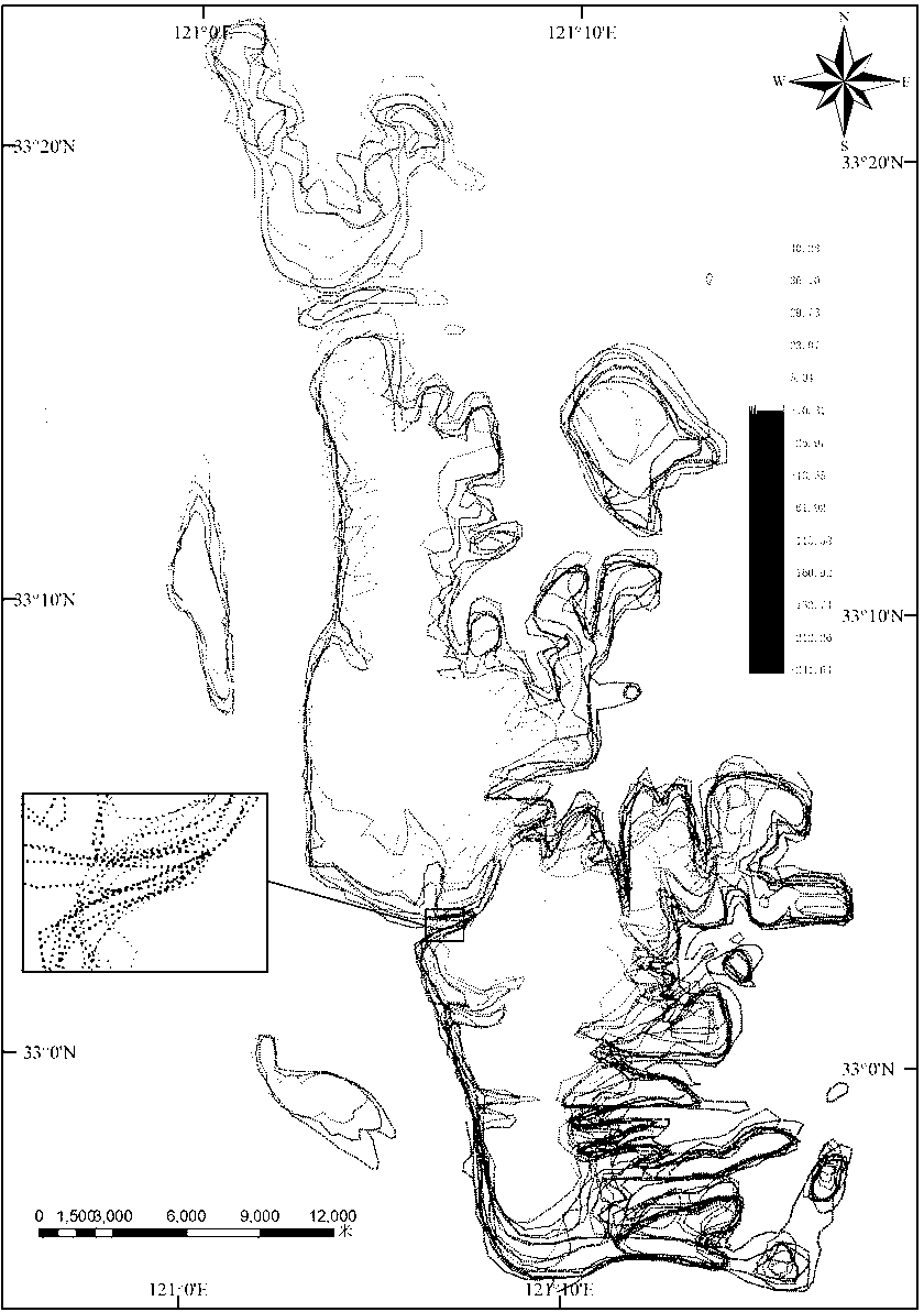 Method for establishing dynamic effect model (DEM) based on multi-resolution remote sensing image discrete point fusion