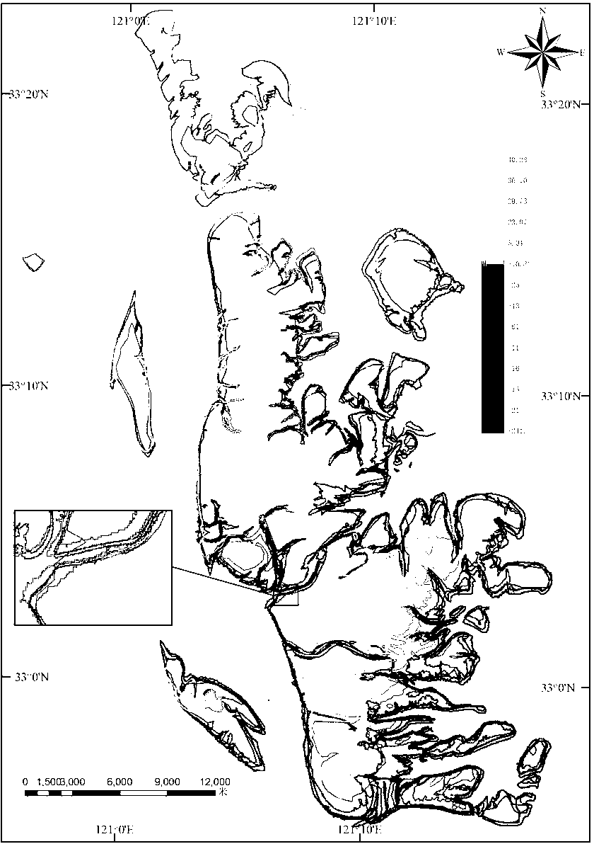 Method for establishing dynamic effect model (DEM) based on multi-resolution remote sensing image discrete point fusion