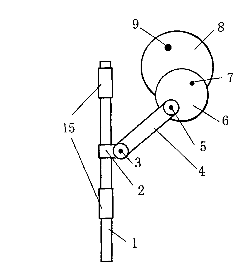 Rubber diaphragm antifatigue test device