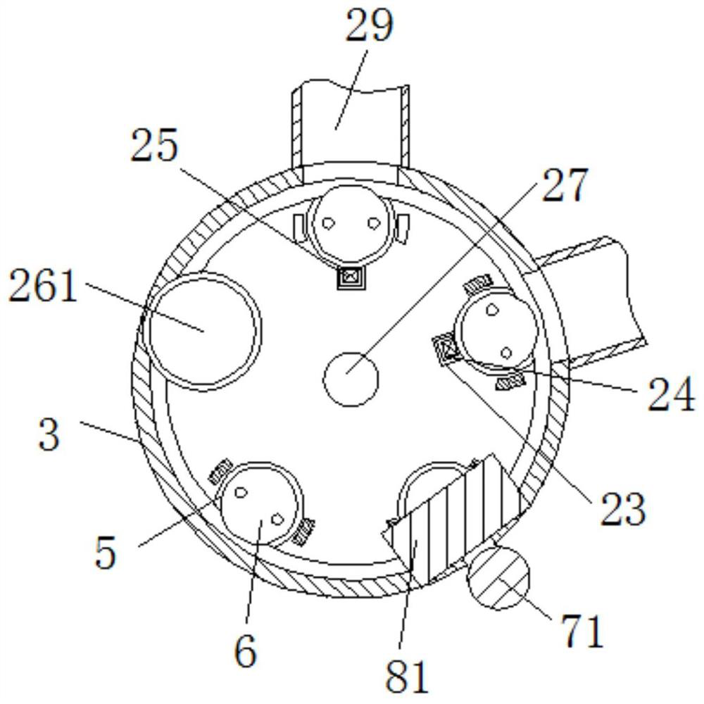 A semiconductor discrete device testing device