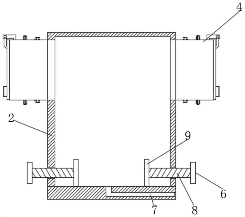 High-voltage cable branch box mounting equipment