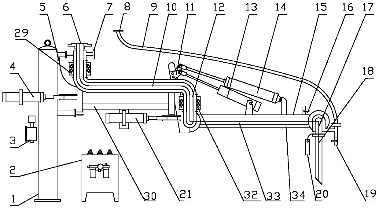 Automatic Fluid Loading Crane and Its Application