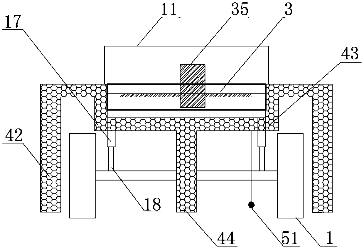 Heavy-duty double-wheel noise detection vehicle for tire-road noise tests