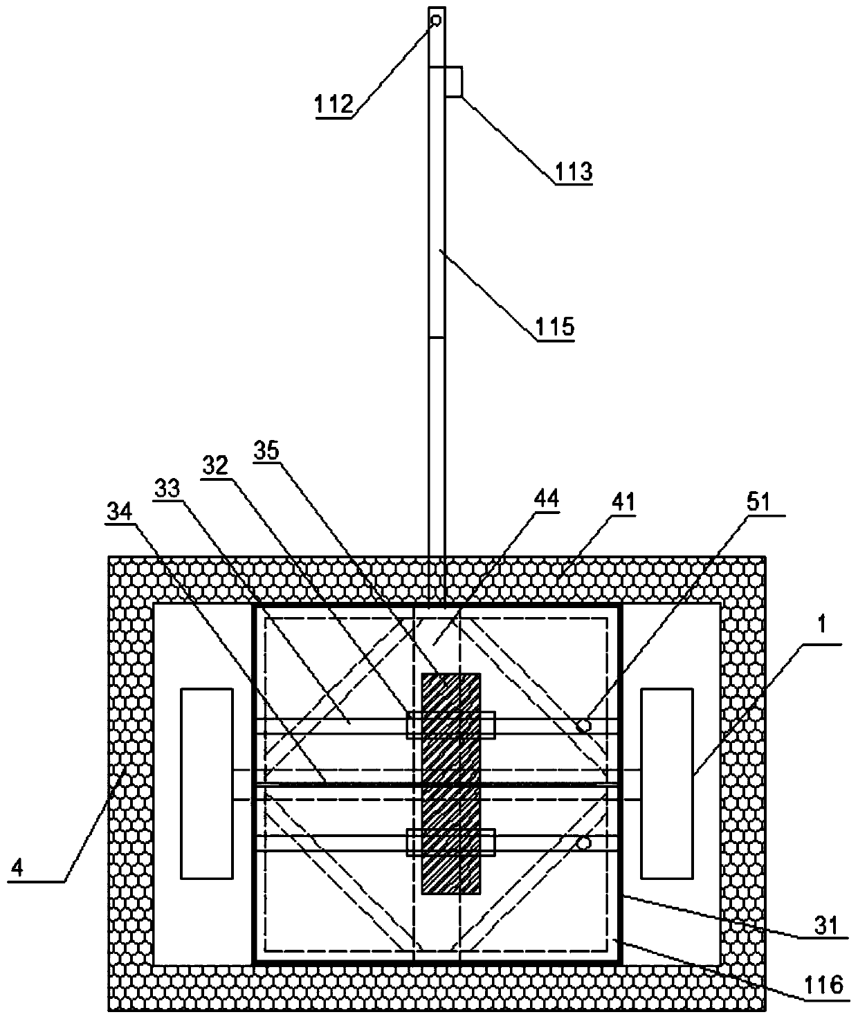 Heavy-duty double-wheel noise detection vehicle for tire-road noise tests