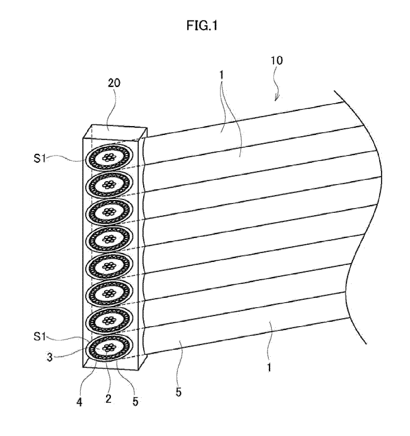 Multi-coaxial cable assembly and manufacturing method of the same