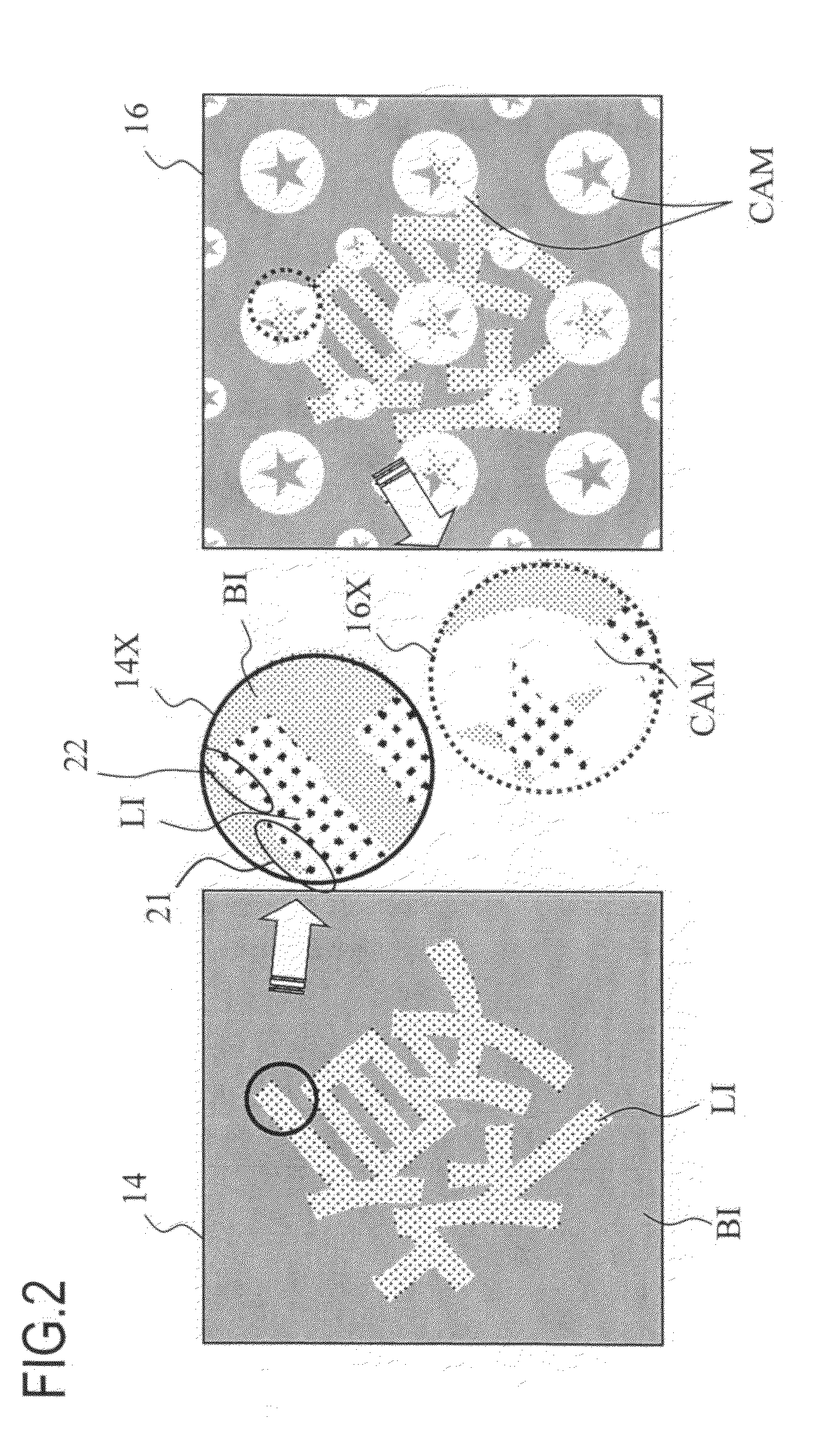 Tint block image generation program and tint block image generation device