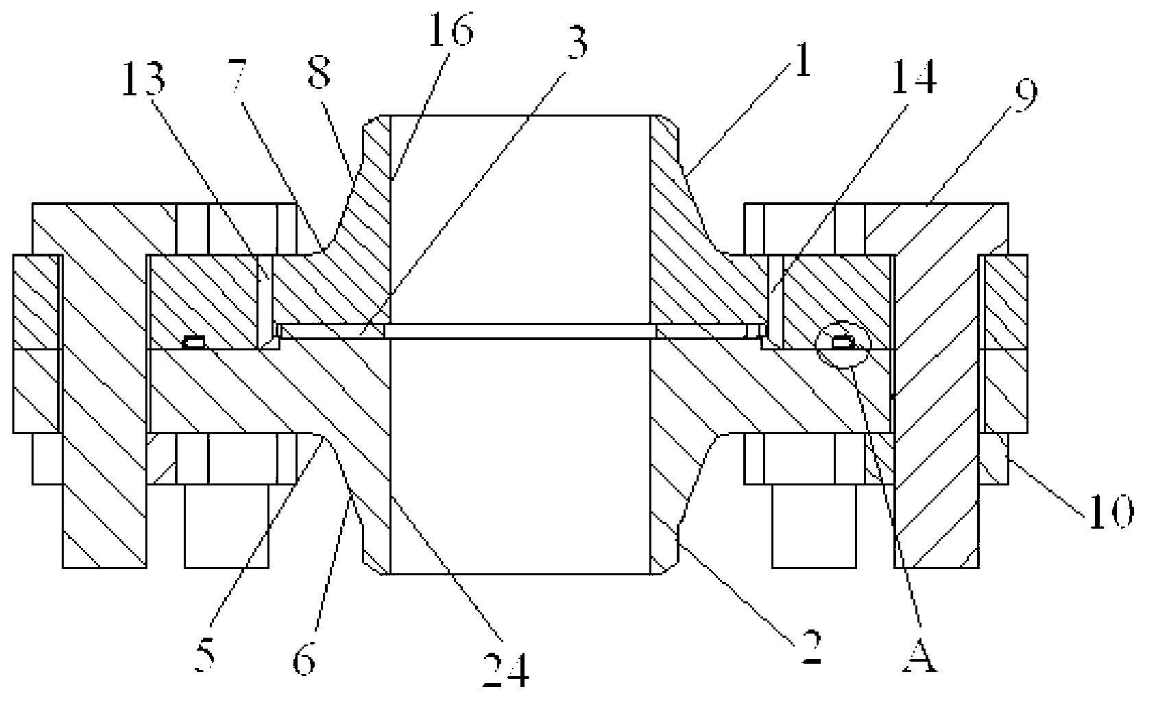 Dual-sealing flange