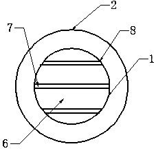 Manufacturing and installing process for cylindrical air-exhaust type mosquito killing device