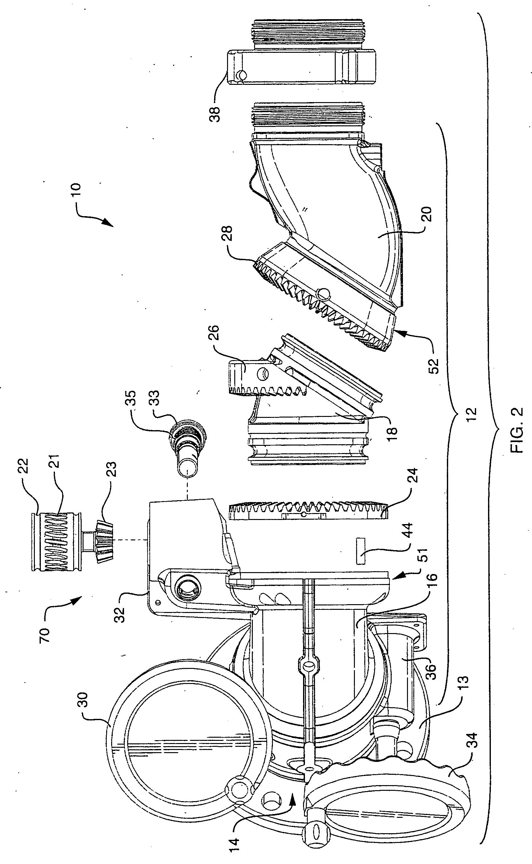 Segmented monitor