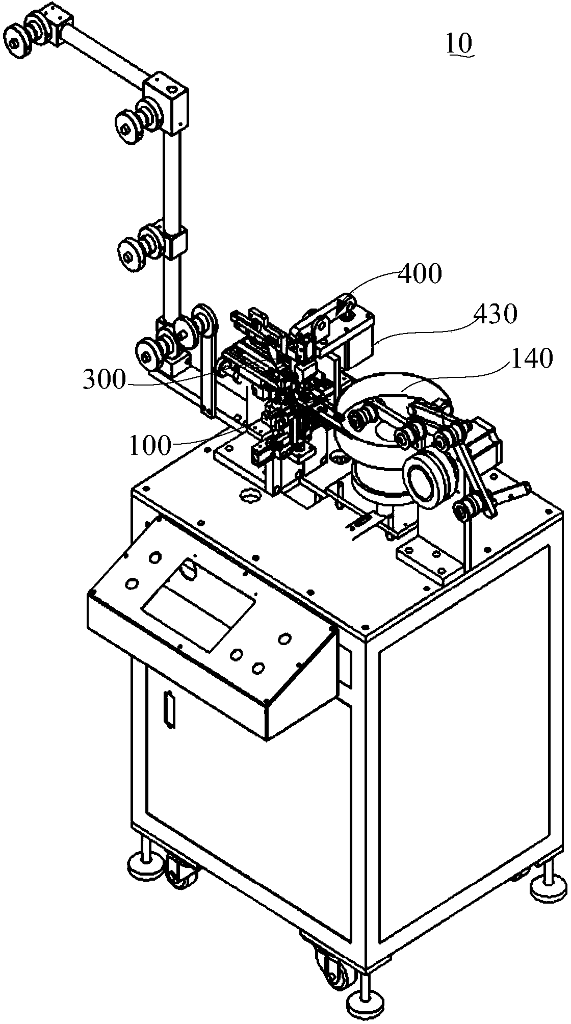 Metal zipper granulator