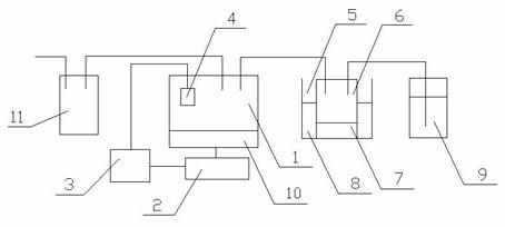 Method for measuring content of asphalt smoke dust and device for sampling asphalt smoke dust