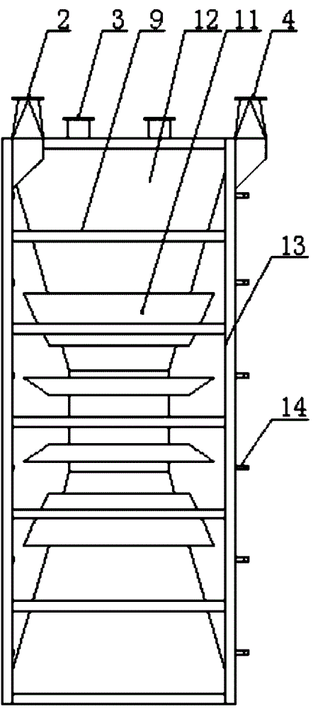 Energy-saving high-efficiency purification system for industrial volatilizable organic pollutant