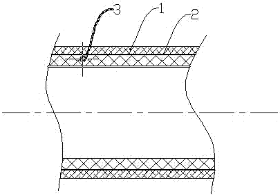 Fuel-resistant anti-static oil delivery pipe