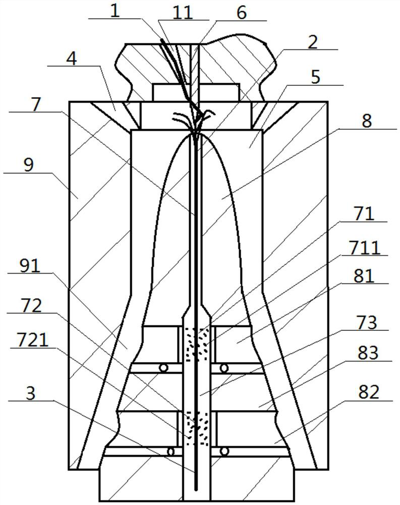 Air-jet vortex spinning process and product for making antibacterial yarn