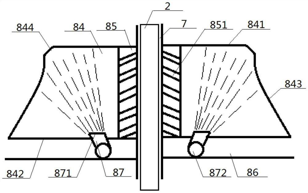 Air-jet vortex spinning process and product for making antibacterial yarn