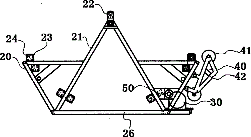 Automatic large-diameter pipe deploying and retracting system and transport cart