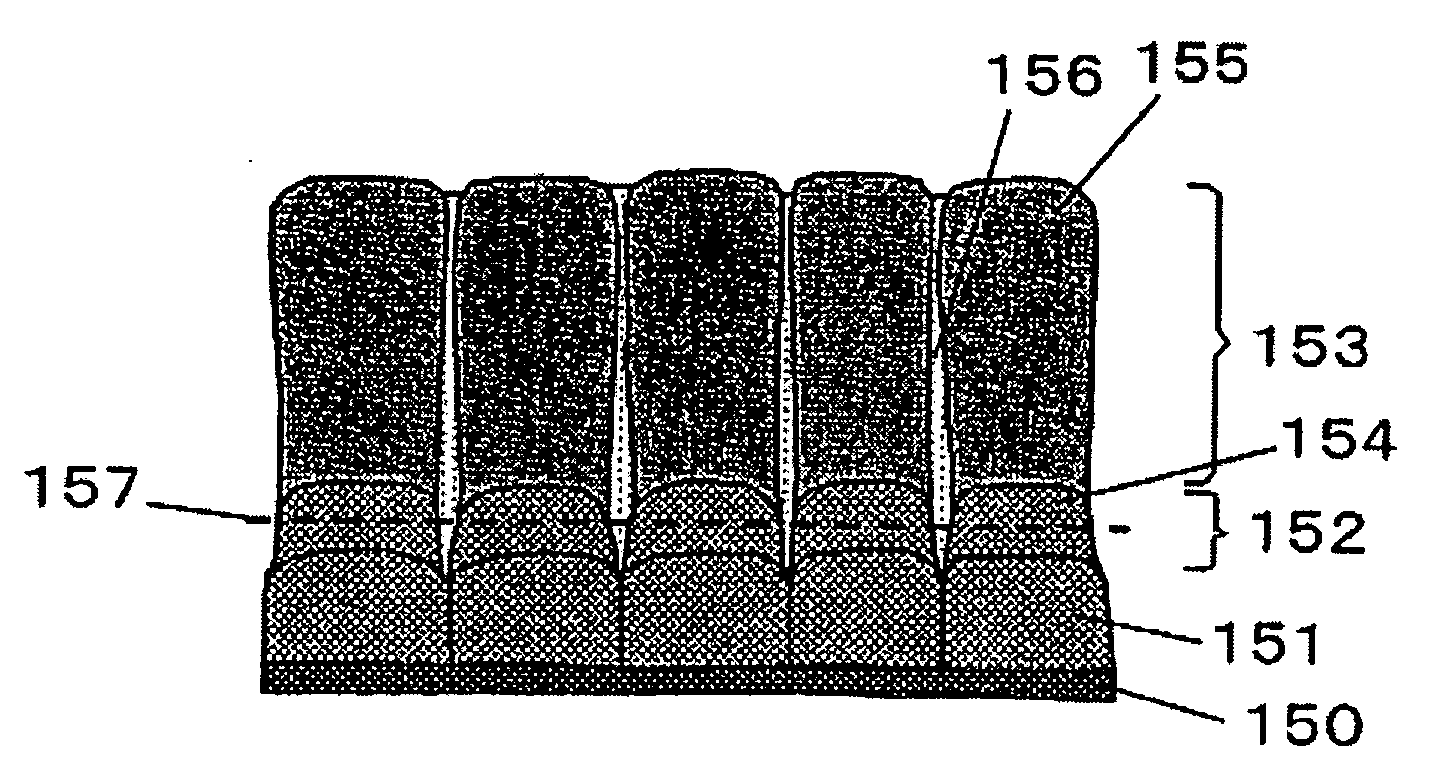 Perpendicular magnetic recording medium with granular structured magnetic recording layer, method for producing the same, and magnetic recording apparatus