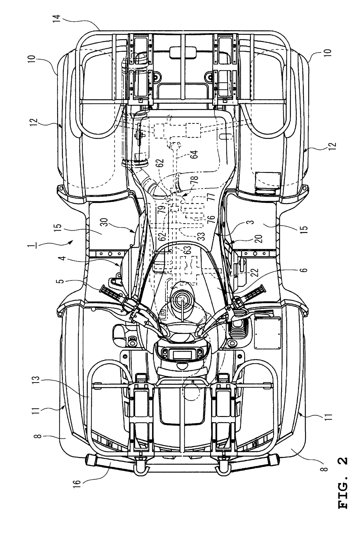 Straddle-type vehicle and power unit