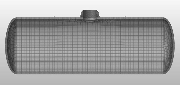 Mesh division method for multilayer multi-pass welding finite element model of header tube socket