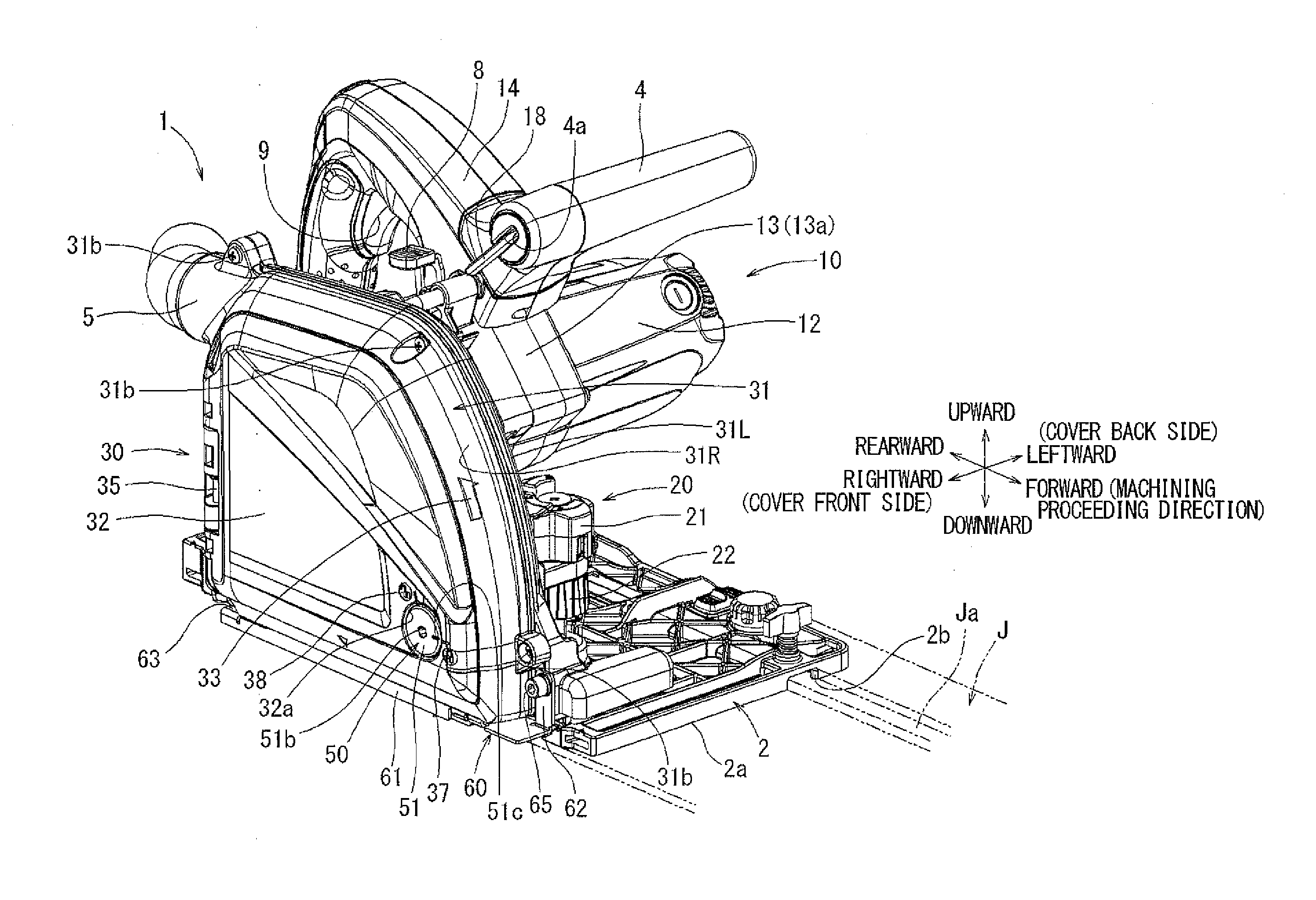 Machining device