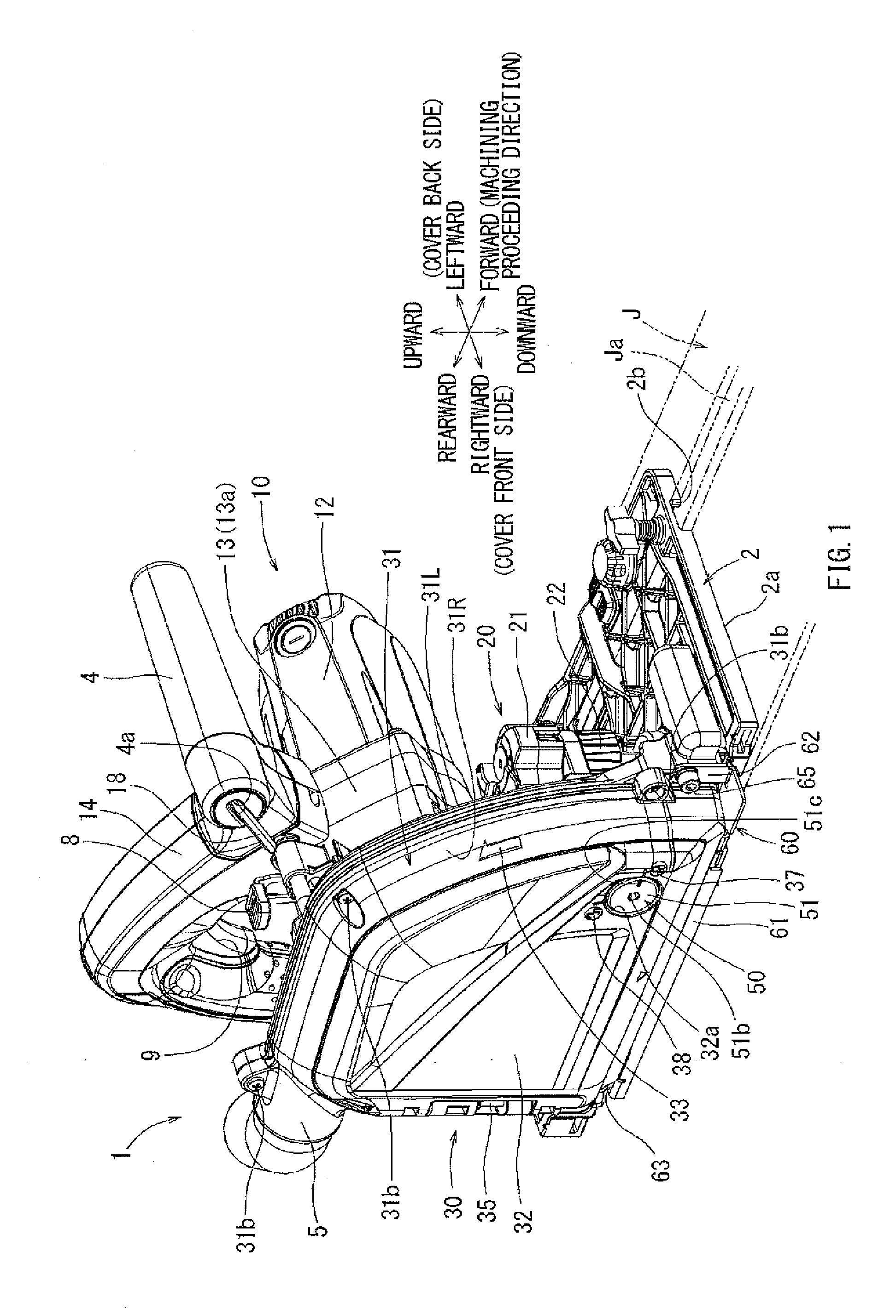 Machining device