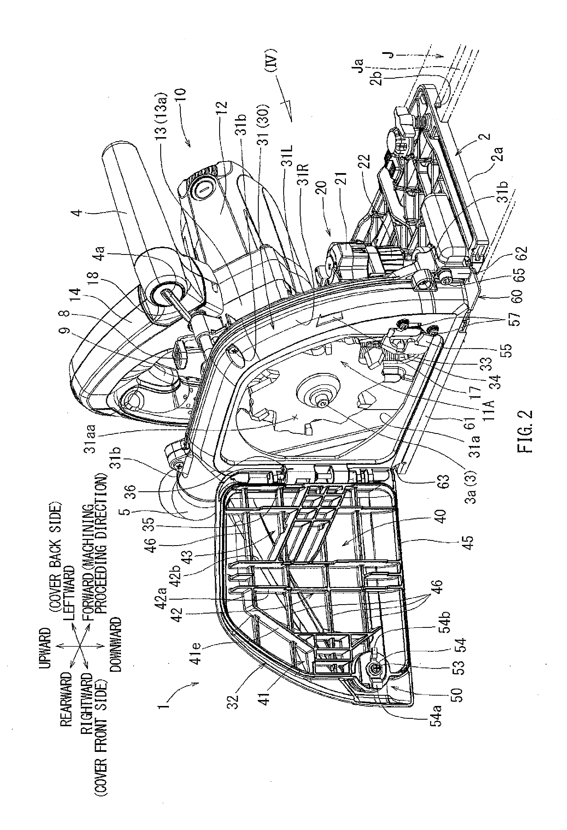 Machining device